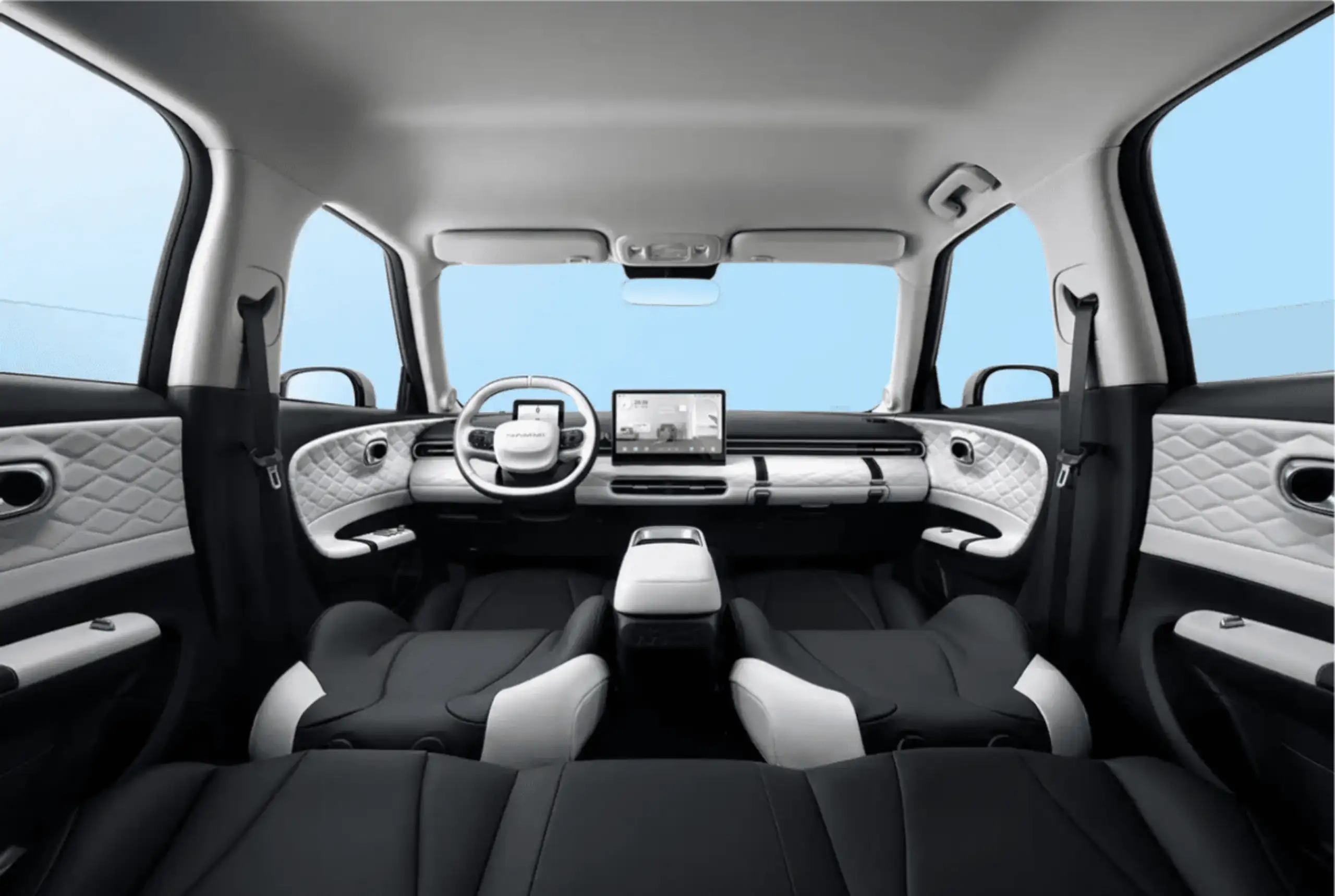 Interiér elektrického Dongfeng BOX